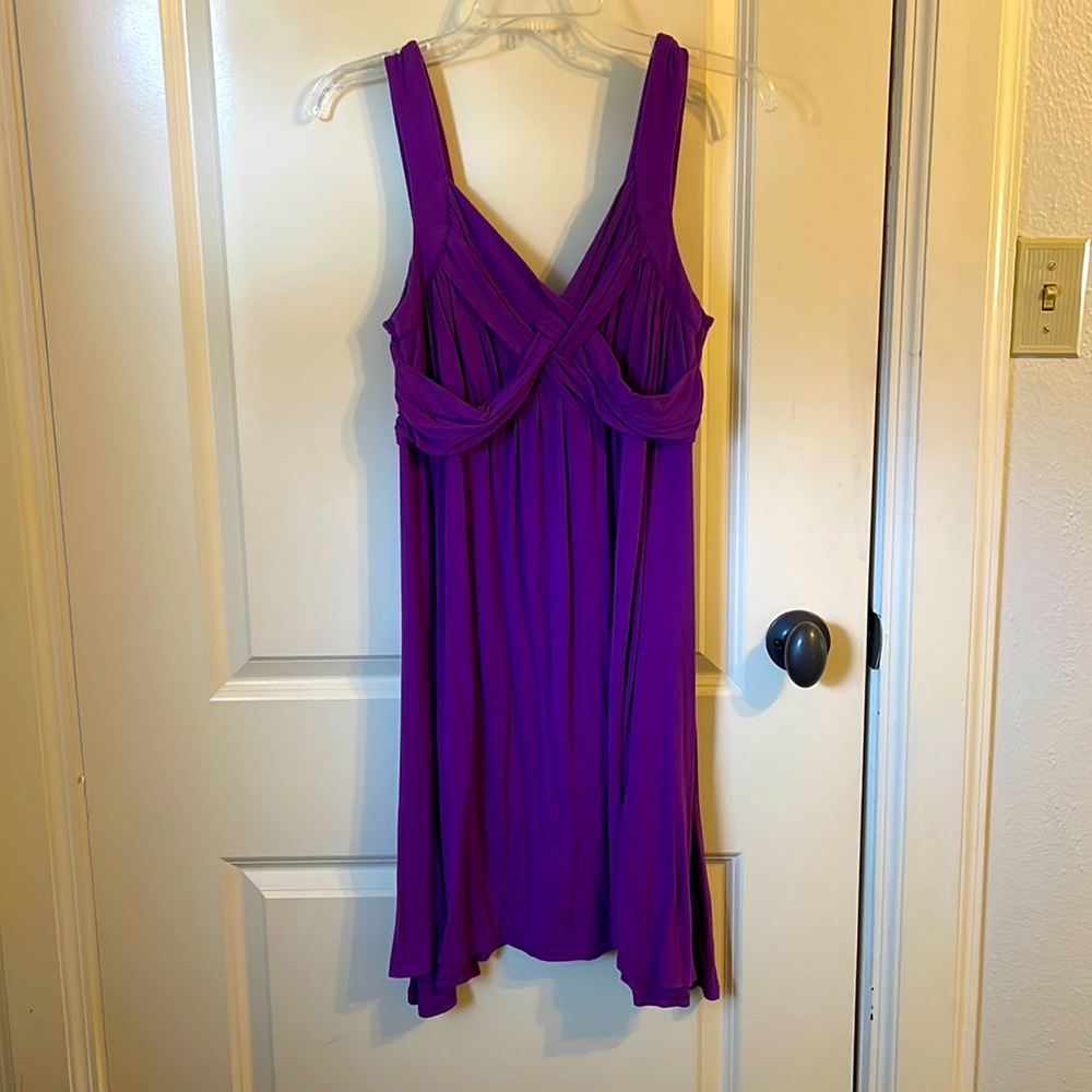NY&C Goddess Dress, Size Medium, Color Purple